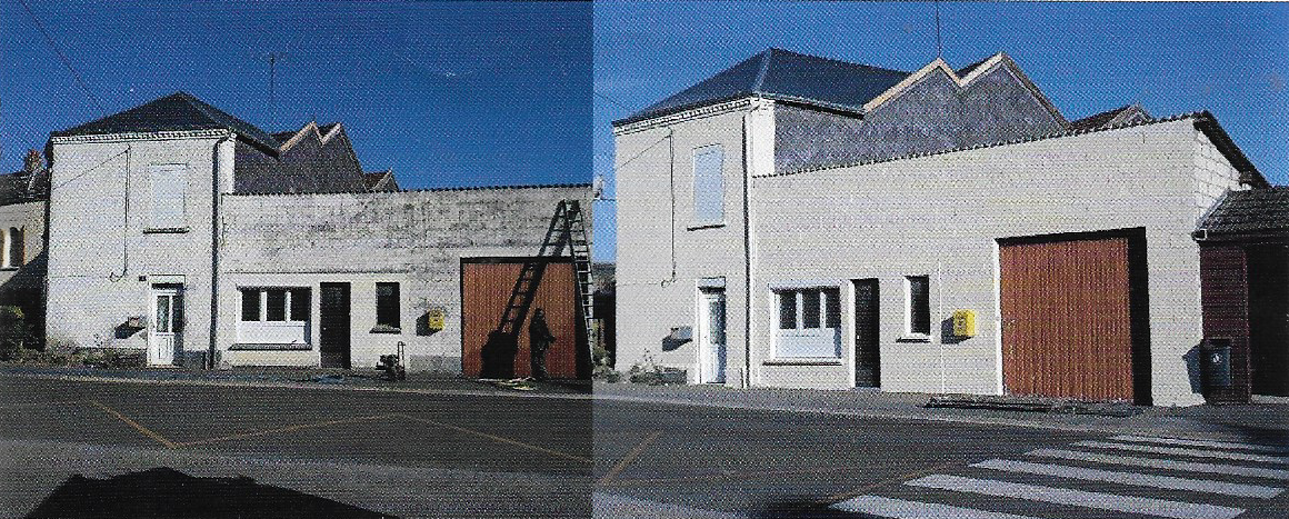 Réalisation avant/après — James Collignon couvreur Ardennes